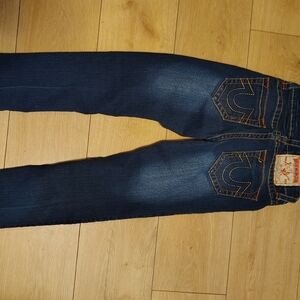 True Religion Stylish Blue Denim Jeans.
